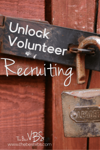 Recruit Volunteers