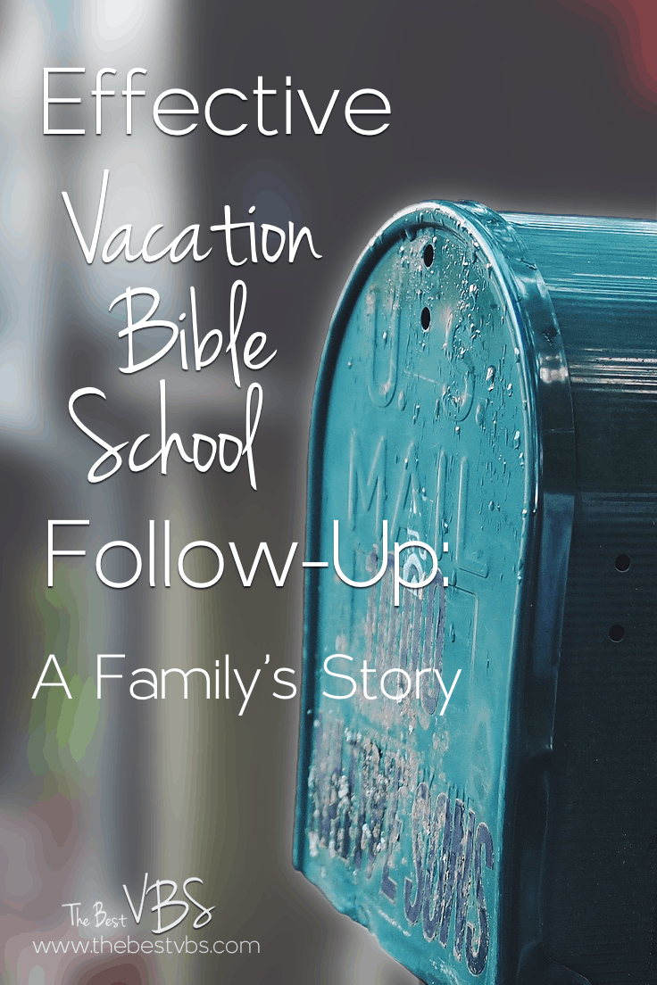 VBS Follow-up is hard.  But it is necessary.  A little postcard made a big impact on one family after vacation Bible School