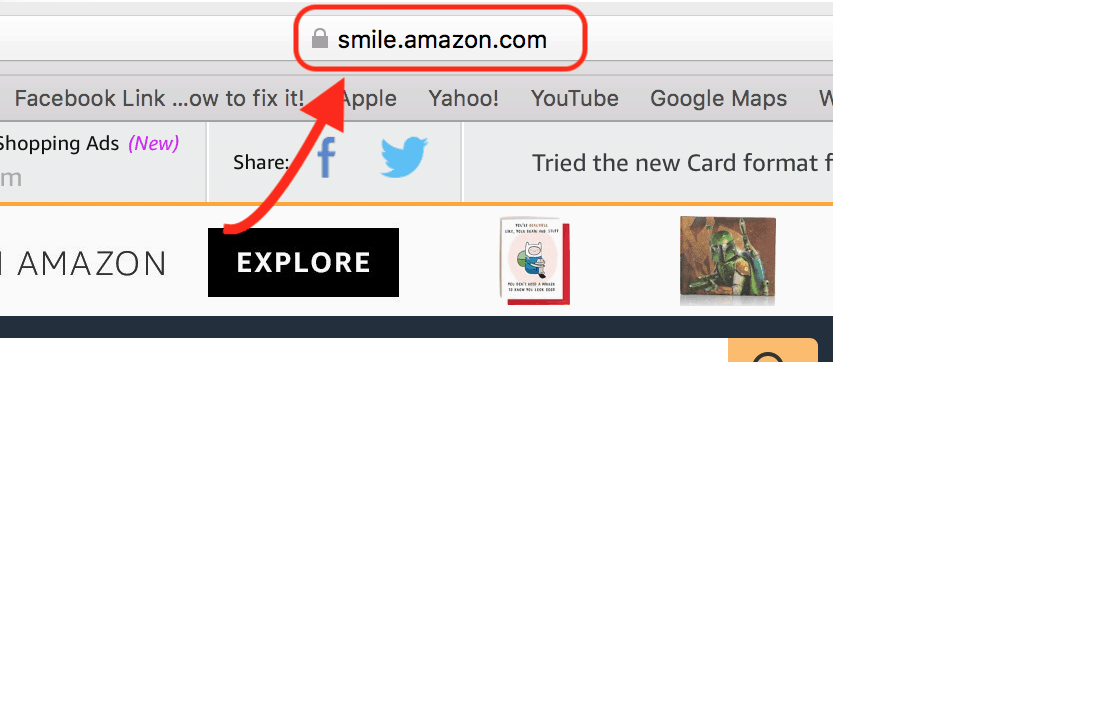 Using AmazonSmile for VBS purchases