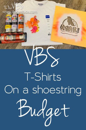 VBS T-Shirts on a shoestring Budget